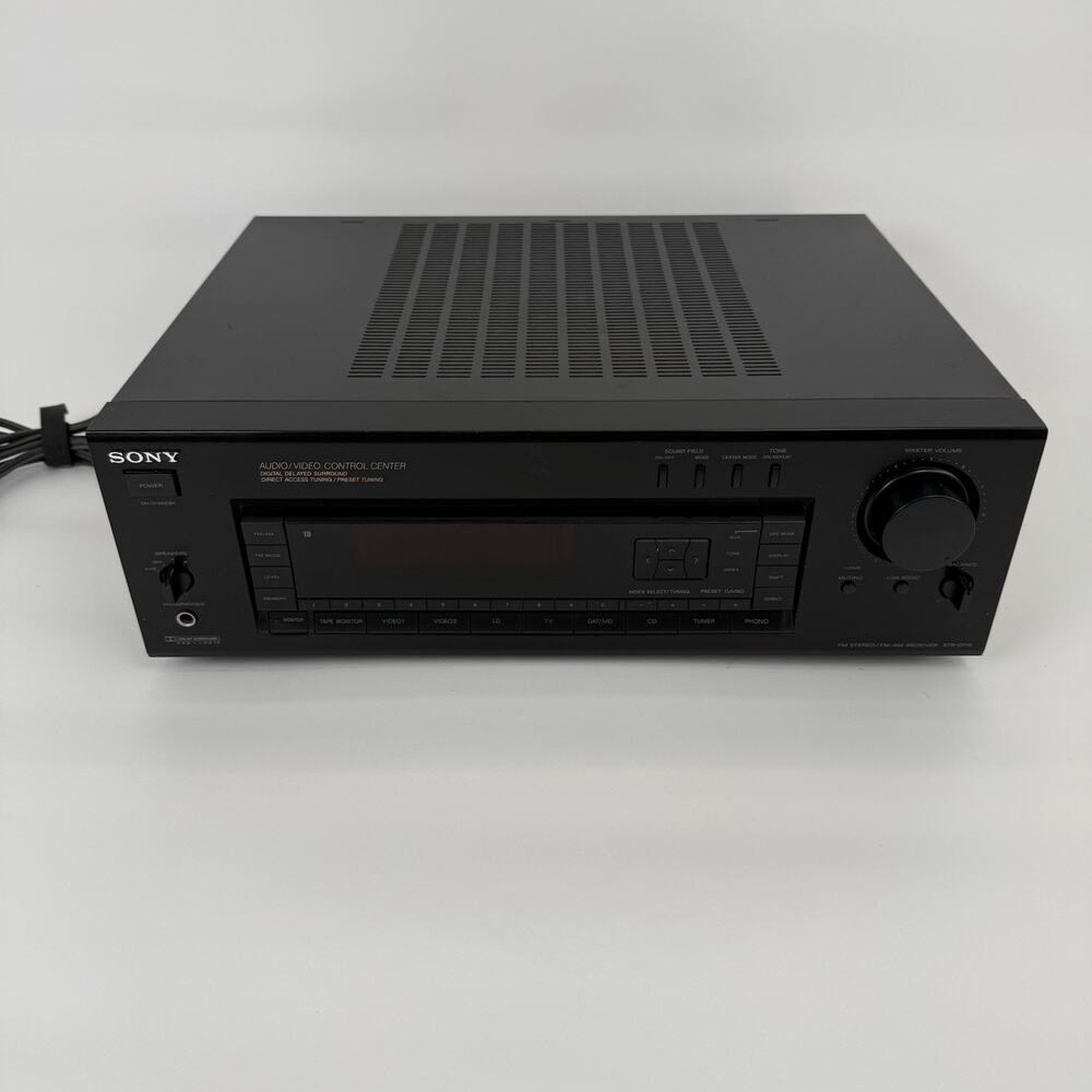 Sony STR-D715 Audio Video Control Center AM FM Home Theater 5.1 Receiver Tested